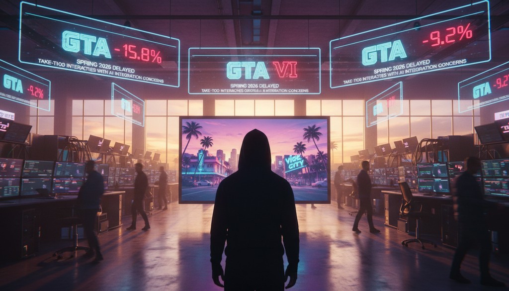 RIP SPRING 2026: GTA 6 DELAYED AS TAKE-TWO COPES WITH AI FEARS