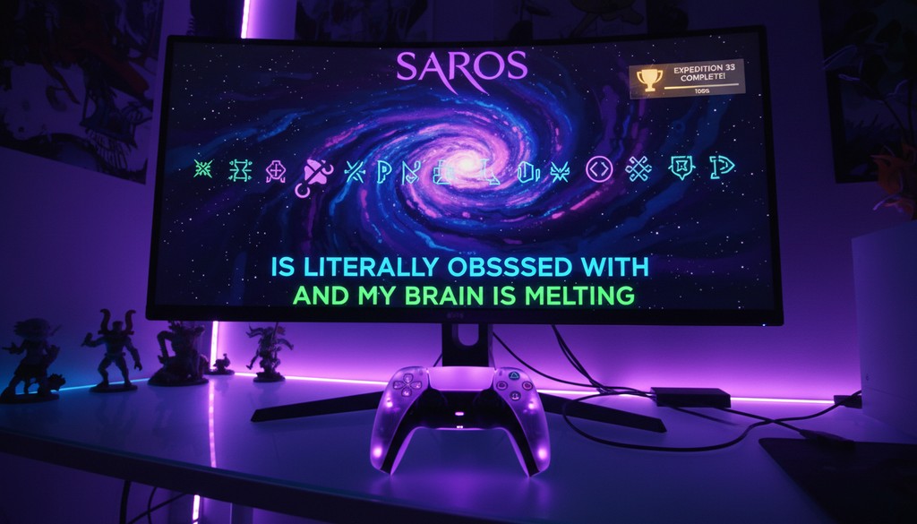 SAROS IS LITERALLY OBSESSED WITH EXPEDITION 33 AND MY BRAIN IS MELTING