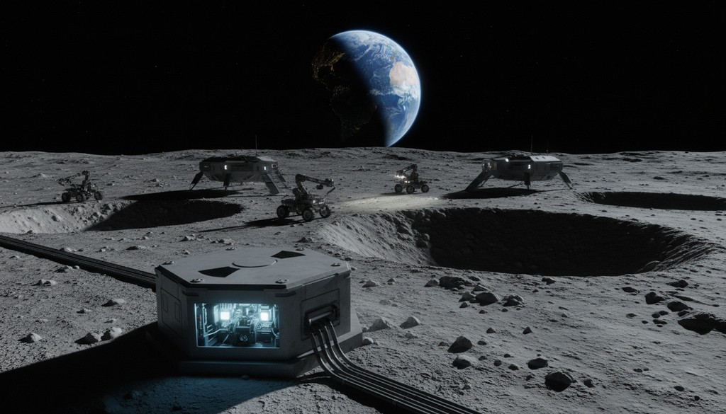 A Hearth in the Void: The Nuclear Dawn of Lunar Civilization